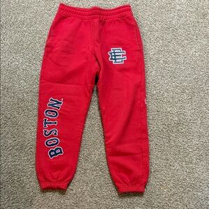 Eric Emanuel Red Sweatpants